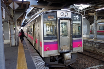 秋田駅から横手駅:鉄道乗車記録の写真