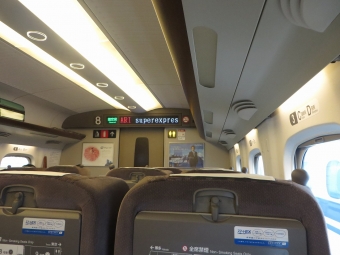 東京駅から豊橋駅の乗車記録(乗りつぶし)写真