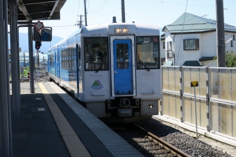 寒河江駅から左沢駅:鉄道乗車記録の写真