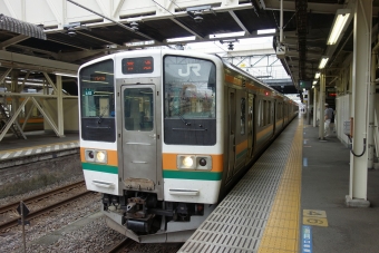 高崎駅から大前駅:鉄道乗車記録の写真
