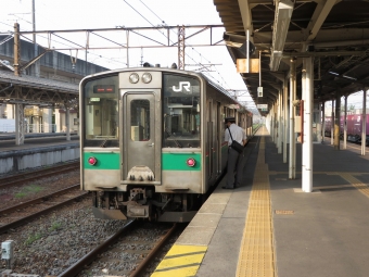 黒磯駅から黒田原駅の乗車記録(乗りつぶし)写真
