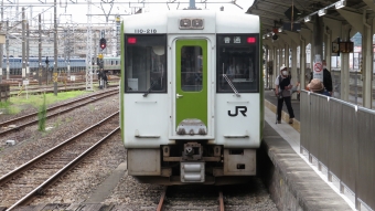 高麗川駅から高崎駅の乗車記録(乗りつぶし)写真