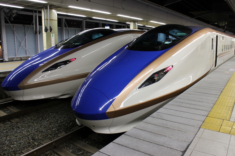 鉄道乗車記録「長野駅から東京駅」乗車した列車(外観)の写真(1) by JA778A 撮影日時:2014年12月06日