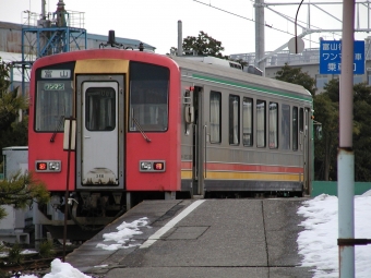 富山駅から岩瀬浜駅の乗車記録(乗りつぶし)写真