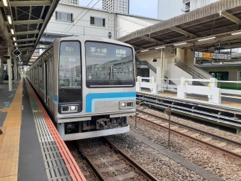 八王子駅から茅ケ崎駅の乗車記録(乗りつぶし)写真
