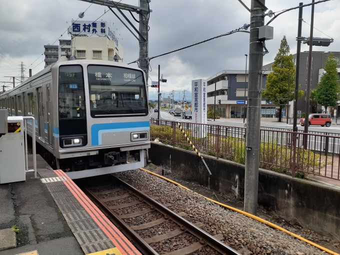 鉄道乗車記録の写真:乗車した列車(外観)(2)        「海老名駅の信号開通めっちゃ遅かった…」