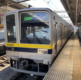 栃木駅から東武宇都宮駅の乗車記録(乗りつぶし)写真