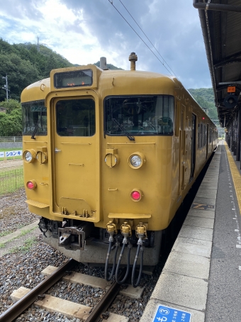 新見駅から米子駅の乗車記録(乗りつぶし)写真