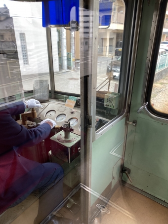 松山市駅から三津駅の乗車記録(乗りつぶし)写真
