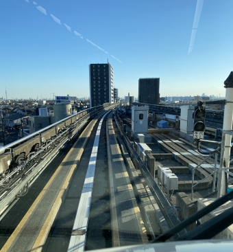 見沼代親水公園駅から西日暮里駅の乗車記録(乗りつぶし)写真