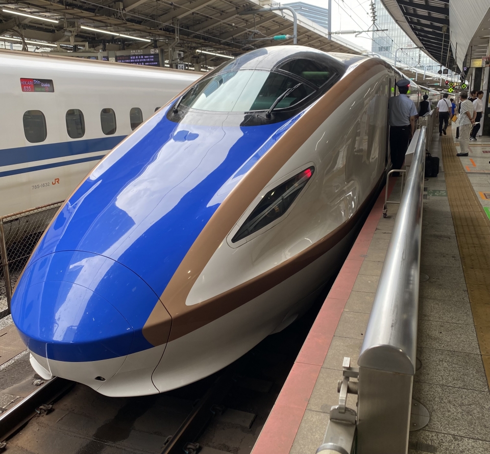 鉄レコ写真(1)乗車した列車(外観) 乗車記録(乗りつぶし)「東京駅から黒部宇奈月温泉駅(2023年08月28日)」 by けんさん レイルラボ(RailLab)