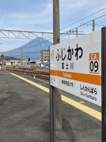 沼津駅から富士川駅:鉄道乗車記録の写真