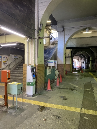 国道駅から海芝浦駅の乗車記録(乗りつぶし)写真