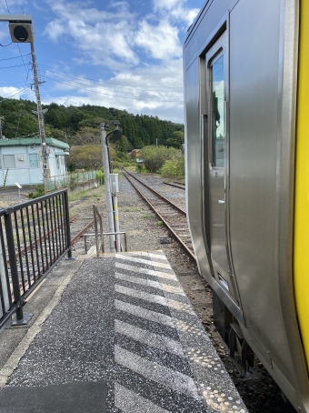 上総亀山駅から久留里駅の乗車記録(乗りつぶし)写真