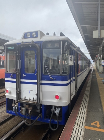 鳥取駅から智頭駅の乗車記録(乗りつぶし)写真
