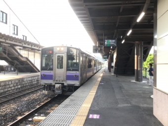 平泉駅から一ノ関駅の乗車記録(乗りつぶし)写真