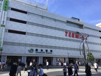 新宿駅から錦糸町駅の乗車記録(乗りつぶし)写真