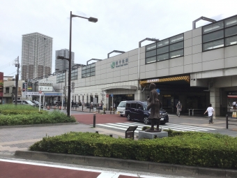 南千住駅から上野駅の乗車記録(乗りつぶし)写真