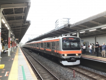 市川塩浜駅から南浦和駅の乗車記録(乗りつぶし)写真
