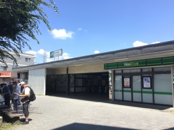 南浦和駅から新小平駅の乗車記録(乗りつぶし)写真