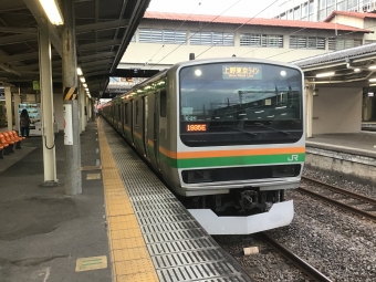 高崎駅から浦和駅:鉄道乗車記録の写真
