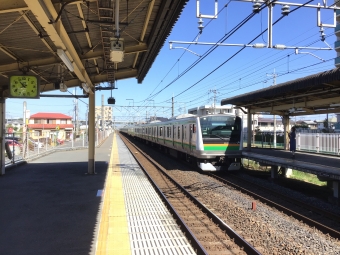 浦和駅から新白岡駅の乗車記録(乗りつぶし)写真