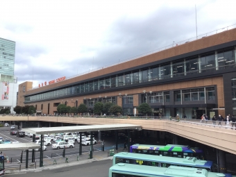 大宮から仙台駅の乗車記録(乗りつぶし)写真