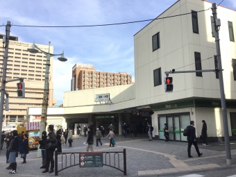東京駅から御茶ノ水駅の乗車記録(乗りつぶし)写真