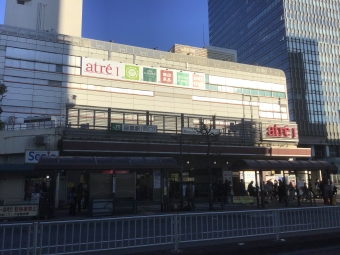 有楽町駅から目黒駅の乗車記録(乗りつぶし)写真