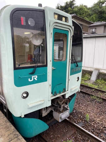 穴吹駅から徳島駅の乗車記録(乗りつぶし)写真