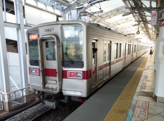 草加駅からとうきょうスカイツリー駅の乗車記録(乗りつぶし)写真