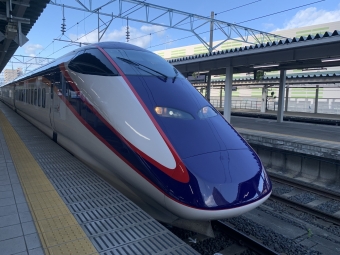 山形駅からさくらんぼ東根駅の乗車記録(乗りつぶし)写真