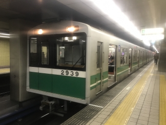 大阪港駅から谷町四丁目駅の乗車記録(乗りつぶし)写真