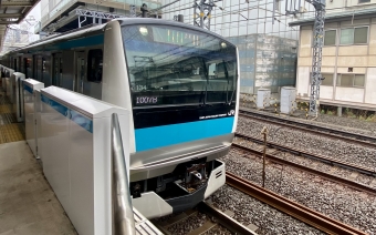 横浜駅から新杉田駅の乗車記録(乗りつぶし)写真