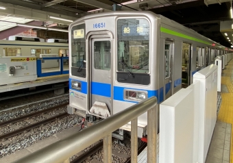 柏駅から新鎌ケ谷駅:鉄道乗車記録の写真