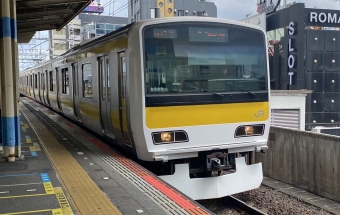 船橋駅から小岩駅:鉄道乗車記録の写真