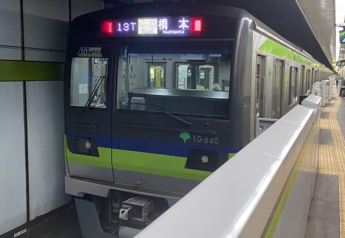 鉄道乗車記録の写真:乗車した列車(外観)(1)        「一之江駅に到着した乗車列車。」