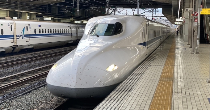 鉄道乗車記録の写真:乗車した列車(外観)(1)        「豊橋駅に入線する乗車列車。」