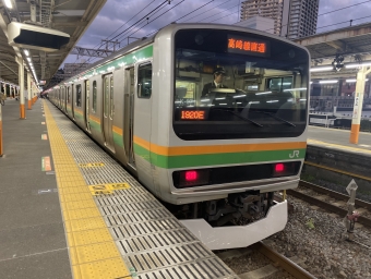 熱海駅から小田原駅の乗車記録(乗りつぶし)写真