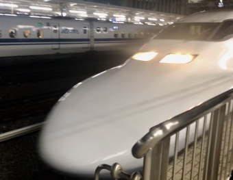 浜松駅から東京駅の乗車記録(乗りつぶし)写真