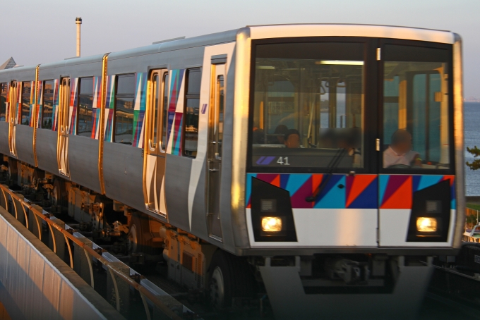鉄道乗車記録の写真:乗車した列車(外観)(1)          「野島公園駅に到着する乗車列車。」