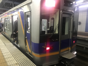 泉大津駅から新今宮駅の乗車記録(乗りつぶし)写真