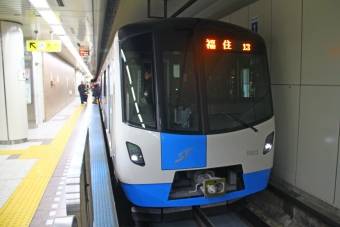 栄町駅からさっぽろ駅の乗車記録(乗りつぶし)写真