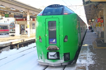 木古内駅から青森駅 (スーパー白鳥)の乗車記録(乗りつぶし)写真