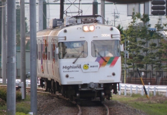 北新・松本大学前駅から松本駅の乗車記録(乗りつぶし)写真