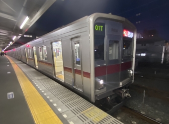 川越市駅から坂戸駅の乗車記録(乗りつぶし)写真