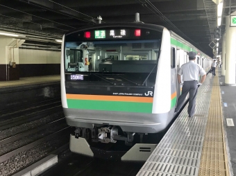 横浜駅から黒磯駅(上野東京ライン)の乗車記録(乗りつぶし)写真