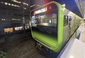 五反田駅から新宿駅の乗車記録(乗りつぶし)写真