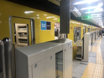 神田駅から浅草駅の乗車記録(乗りつぶし)写真