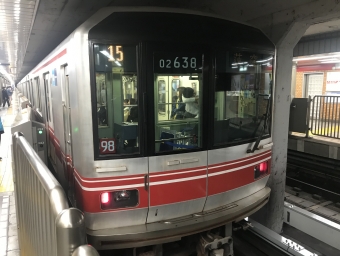 淡路町駅から銀座駅の乗車記録(乗りつぶし)写真